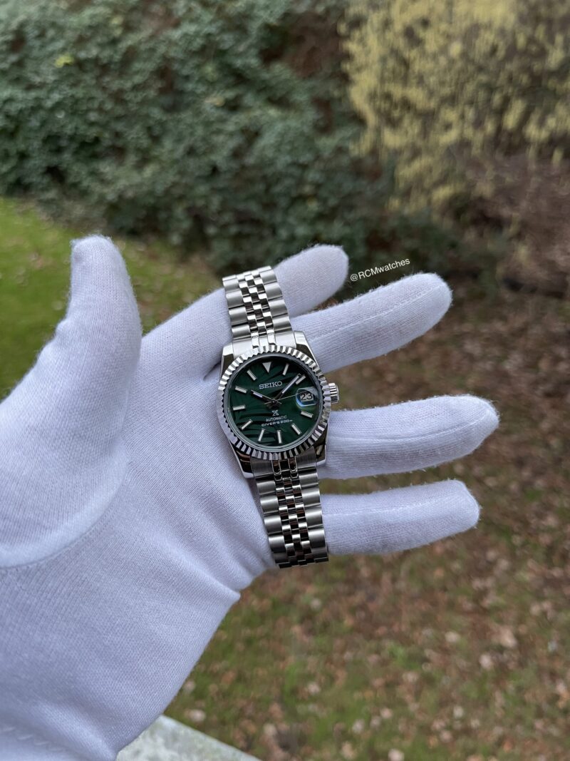 Date Just Palm Green Fluted - Afbeelding 5