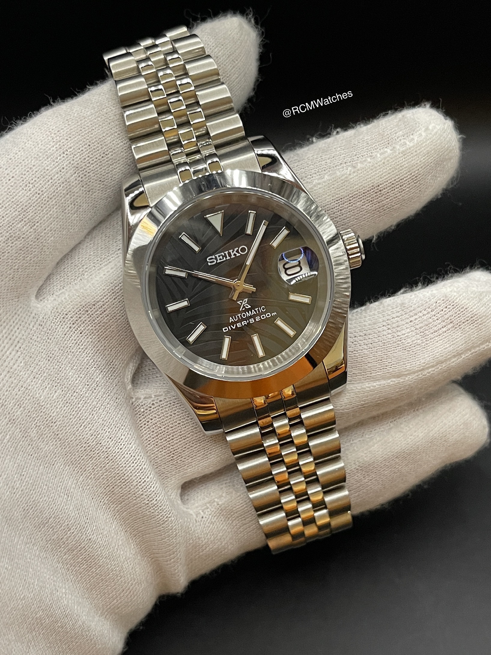 Date Just Palm Black 40 - Afbeelding 7