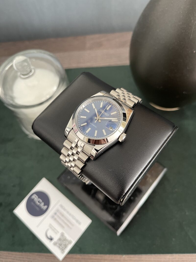 Date Just Navy Flat Bezel - Afbeelding 4